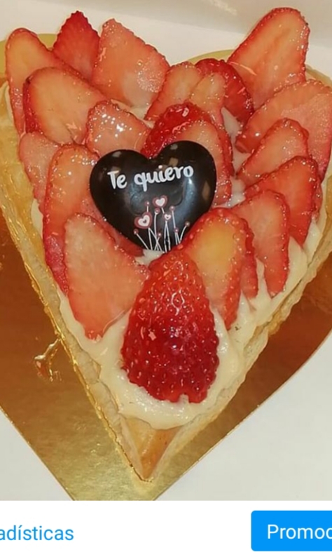 Corazón de fresa, por encargo